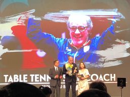 Massimo Costantini scrive la storia, premiato come miglior allenatore 2018 per il tennistavolo