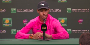Indian Wells, Nadal: “Non sono felice. Difficile accettare i problemi fisici, io svantaggiato rispetto agli altri”