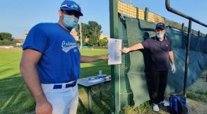 Codogno, lo sport riparte dal baseball e … dal paziente numero 1!