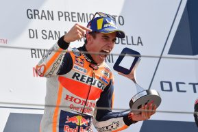 Il trionfo di Marc Marquez a Misano. Le foto di Claudio Pasquazi