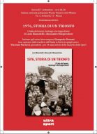 Al Tc Milano la presentazione del libro sulla vittoria della Coppa Davis del 1976 di Biancatelli e Nizegorodcew