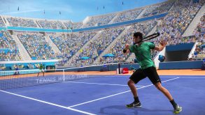 Il tennis è un videogame: da Federer a Fognini i campioni sembrano reali, la telecronaca è proprio di Bertolucci