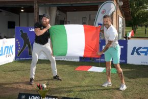 Il tedesco Martin Borgmeier vince la prima tappa italiana del Long drivers european tour (LDET), al Terre dei Consoli Golf Club