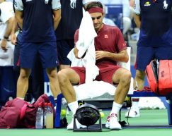 Le immagini della sconfitta di Federer agli US open 2018 by Luigi Serra
