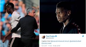 Manchester United, Mourinho esonerato e Pogba prima se la ride sui social poi ritira il post