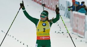 Biathlon, Dorothea Wierer immensa
