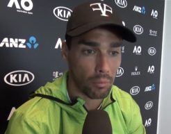 Fognini, “Vado via con la consapevolezza che gioco bene”