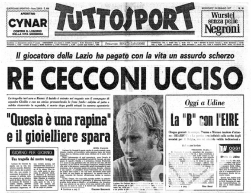 18 gennaio 1977 – Lo scherzo e la tragica fine di Luciano Re Cecconi