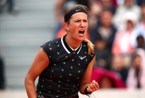 Azarenka, mamma mia!