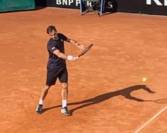 IBI 2019, Federer in campo a Roma. Le immagini del primo allenamento