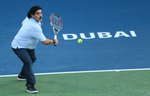 Maradona, il suo paradiso era… il Tennis